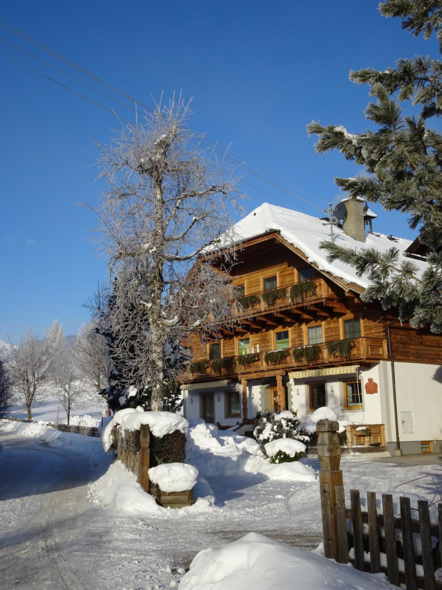 Pension Bacherhof Mariapfarr Kültér fotó